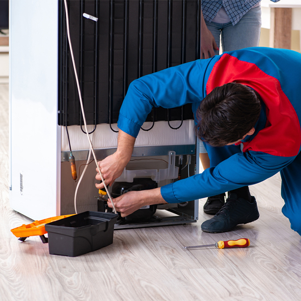 how much do you charge for refrigerator repair services in Williams IL